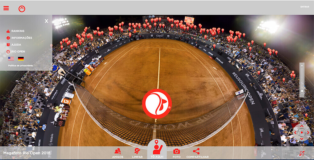 fotografia 360 graus rio open